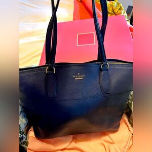 Kate Spade blue leather bag